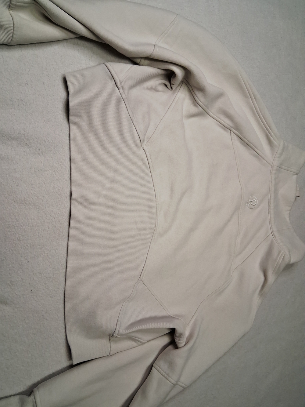 lululemon athletica Women's Half-Zip Pullover - Cream - Picture 12 of 12